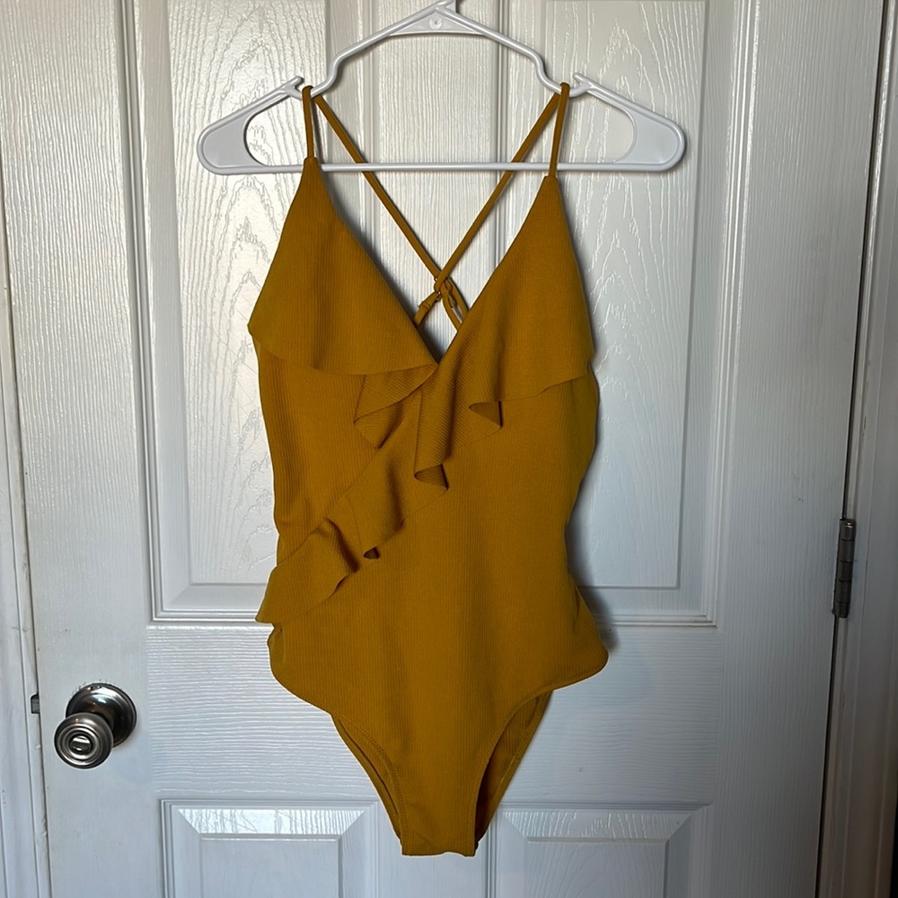 Mustard color one piece